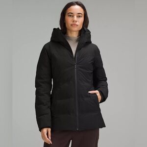 lululemon waterproof Sleet Street mid length down puffer coat